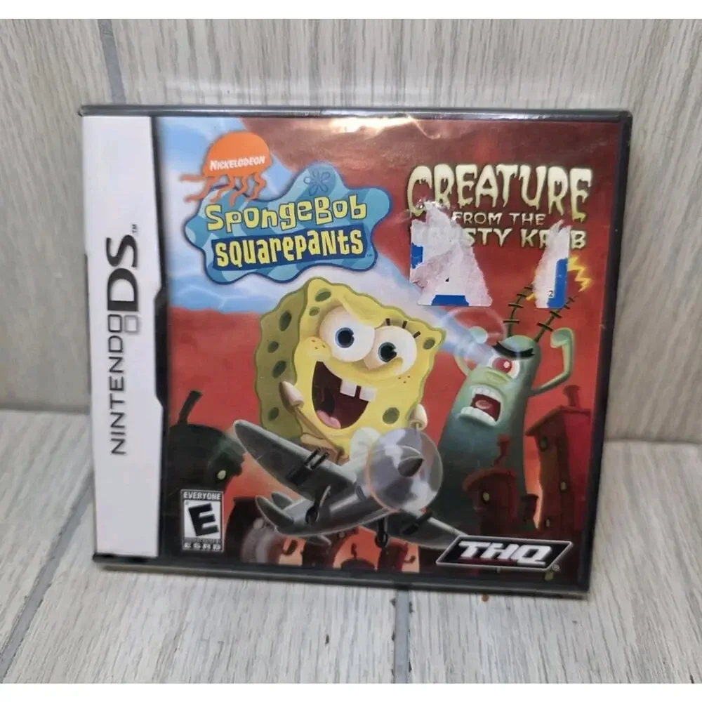 Nintendo DS SpongeBob SquarePants The Creature from the Krusty Krab 1893 SP